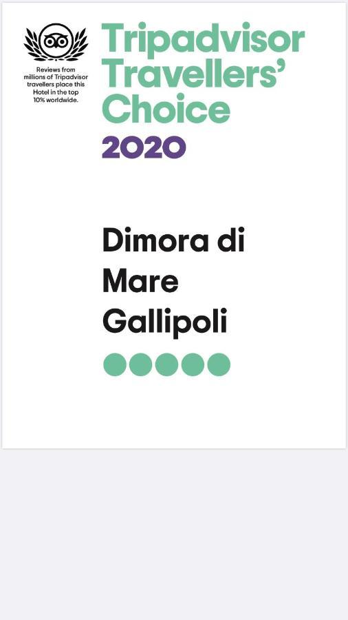 Dimora Di Mare 加利波利 外观 照片
